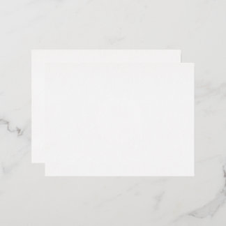 Create Your Own 4.25" x 5.6" Foil Holiday Post Car