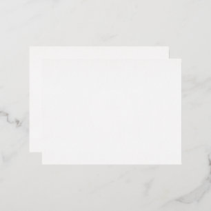 Create Your Own 4.25" x 5.6" Foil Holiday Post Car