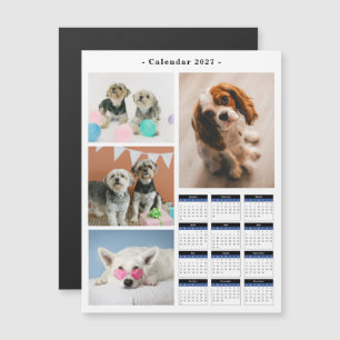 Create Your Own 4 Photo Collage 2027 Calendar