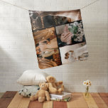 Create Your Own 4 Photo Collage Baby Blanket<br><div class="desc">Introducing our personalised photo collage baby blanket - the perfect way to cherish your little one's precious moments! Whether it's a special moment, a family gathering, a trip with friends, or a special occasion, our high-quality blankets are the perfect way to add a personal touch to your baby's nursery. Our...</div>