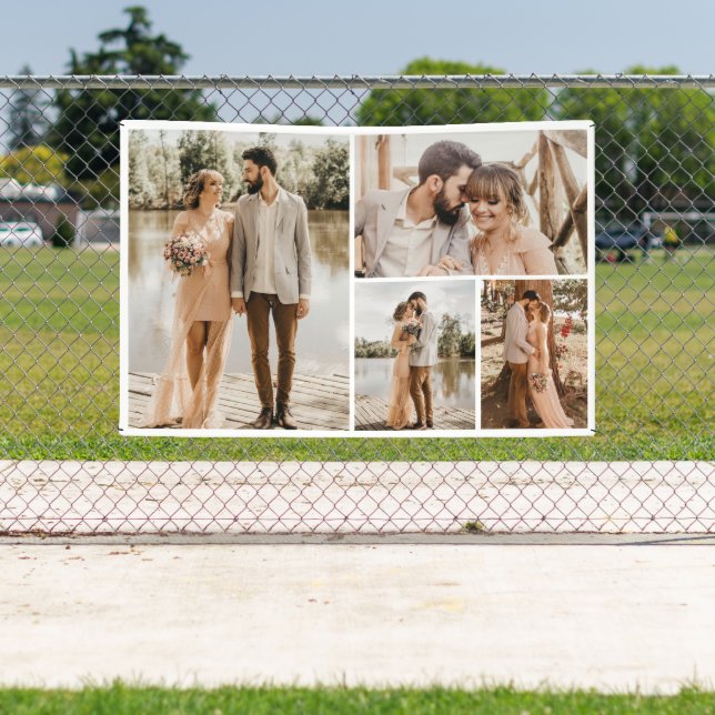 Create Your Own 4 Photo Collage Banner (Insitu)