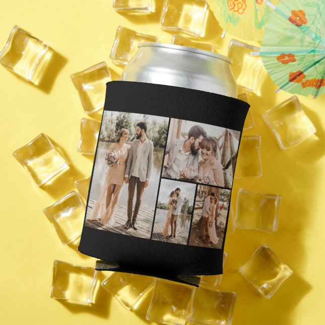 Create Your Own 4 Photo Collage Can Cooler (In Situ Summer)