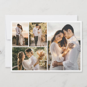 Create Your Own 4 Photo Collage Invitation