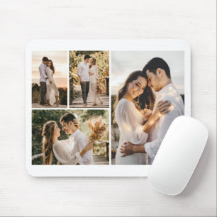 Create Your Own 4 Photo Collage Mouse Pad