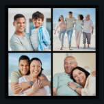 Create Your Own 4 Photo Collage Poster<br><div class="desc">Create your own 4 Photo Collage for Christmas, Birthdays, Weddings, Anniversaries, Graduations, Father's Day, Mother's Day or any other Special Occasion, with our easy-to-use design tool. Add your favourite photos of friends, family, vacations, hobbies and pets and you'll have a stunning, one-of-a-kind photo collage. Our custom photo collage is perfect...</div>