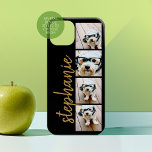Create Your Own 4 Photo Collage - Script Name iPhone 16 Case<br><div class="desc">Use up to four square or selfie phone photos to create a unique and personal gift. Or you can keep the hipster puppy and make a trendy keepsake. If you need to adjust the pictures,  click on the customise tool to make changes.</div>