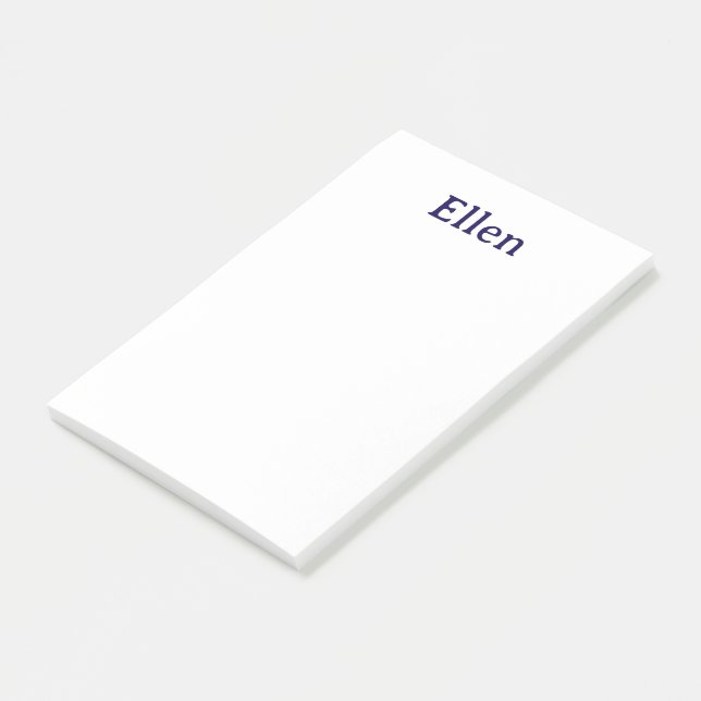 Create Your Own 4"x6" Post-it® Notes (Angled)