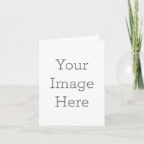 Create Your Own 4" x 5.6" Folded Note Card