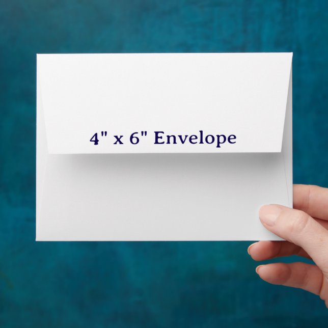 Create Your Own 4" x 6" Envelope (Hand)