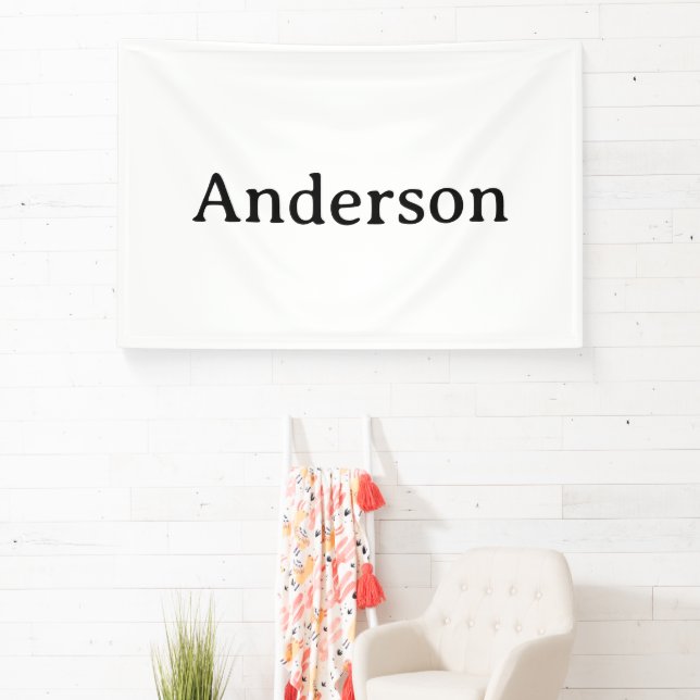 Create Your Own 4' x 6' Indoor Banner (Insitu)