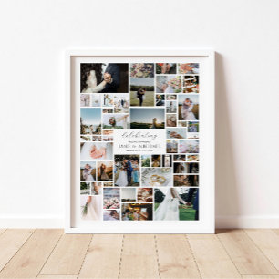 Create Your Own 52 Photo Collage  Poster
