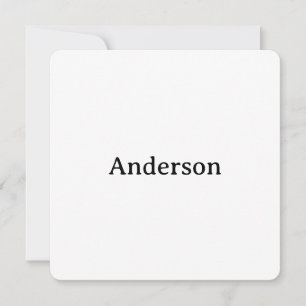 Create Your Own 5.25" Rounded Thank You Card