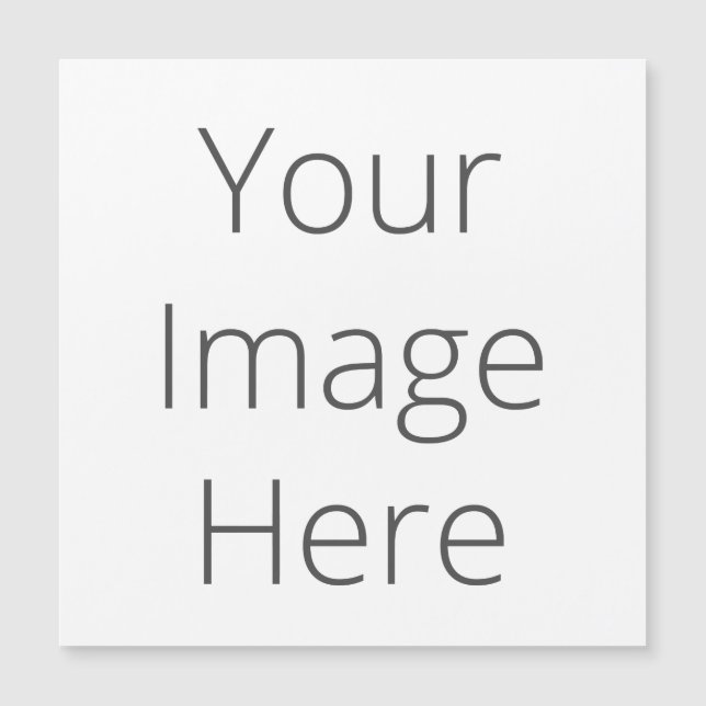 Create Your Own 5.25"x5.25" Thin Magnetic Card (Front)