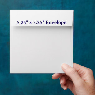 Create Your Own 5.25" x 5.25" Envelope