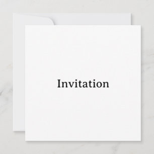 Create Your Own 5.25" x 5.25" Squared Invitation