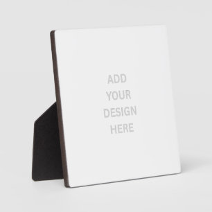 Create Your Own 5.25''x5.25'' UV Resistant Easel  Plaque