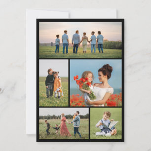 Create Your Own 5 Photo Collage Card