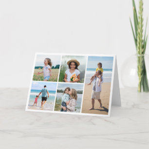 Create Your Own 5 Photo Collage Card