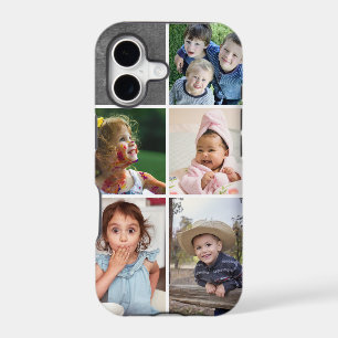 Create Your Own 5 Photo Collage Chalkboard