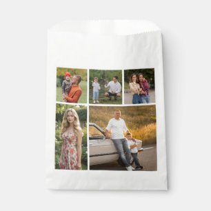 Create Your Own 5 Photo Collage Favour Bag