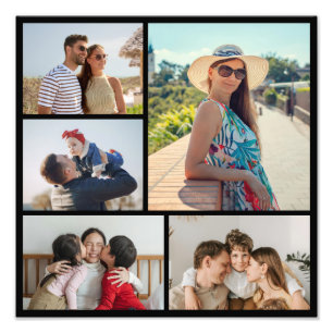 Create Your Own 5 Photo Collage Photo Enlargement
