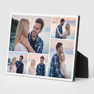 Create Your Own 5 Photo Collage Plaque