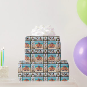 Create Your Own 5 Photo Collage Wrapping Paper