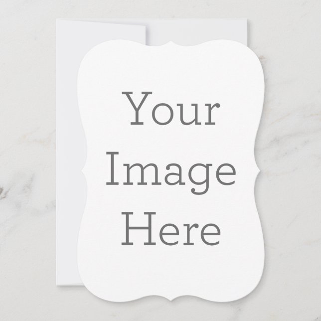 Flat Invitation, Size: 12.7 cm x 17.8 cm, Paper: Signature Matte, Envelopes: White (Front)