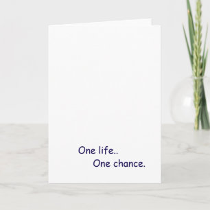 Create Your Own 5" x 7" Folded Greeting Card
