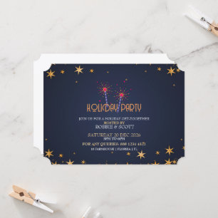 Create your own 5" x 7" Holiday Party Invitation