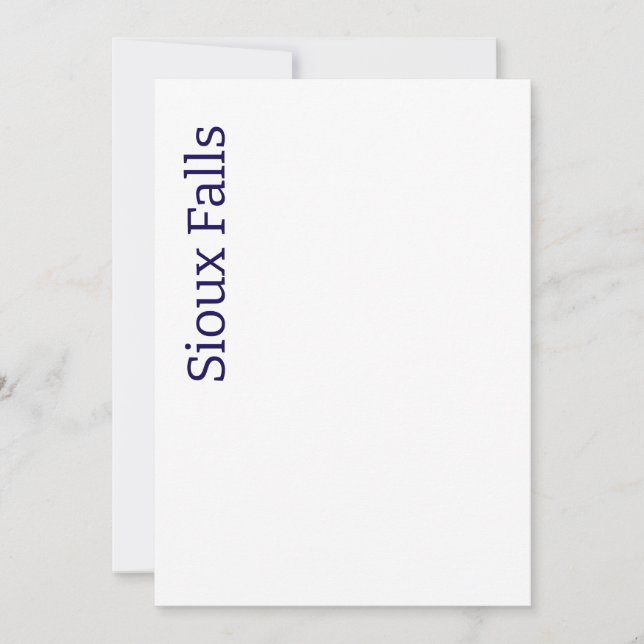 Create Your Own 5" x 7" Invitation (Front)