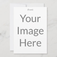 Create your own 5" x 7" Matte Front and Back