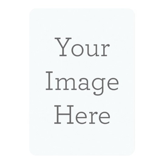 Flat Invitation, Size: 12.7 cm x 17.8 cm , Paper: Matte, Standard white envelopes included