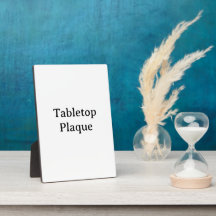 Create Your Own 5" x 7" Tabletop Plaque with Easel