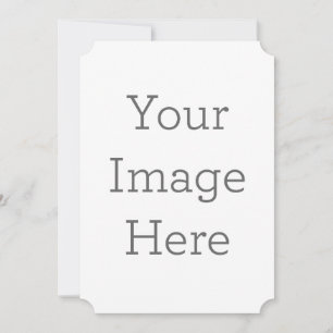 Create Your Own 5" x 7" Ticket Invitation