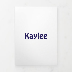Create Your Own 5" x 7" Trifold Letter Fold Card
