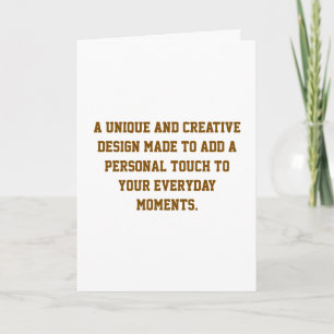 Create Your Own 5" x 7" Vertical Greeting Card