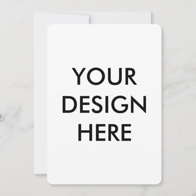 create your own 5x7 invitationfront back  invitation (Front)