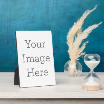 Create Your Own 5''x7'' UV Resistant Easel Plaque