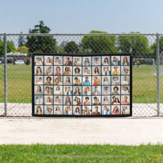Create Your Own 60 Photo Collage Banner