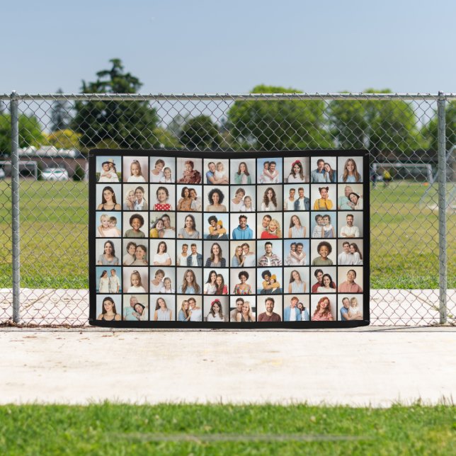 Create Your Own 60 Photo Collage Banner (Insitu)
