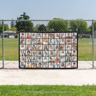 Create Your Own 60 Photo Collage Banner