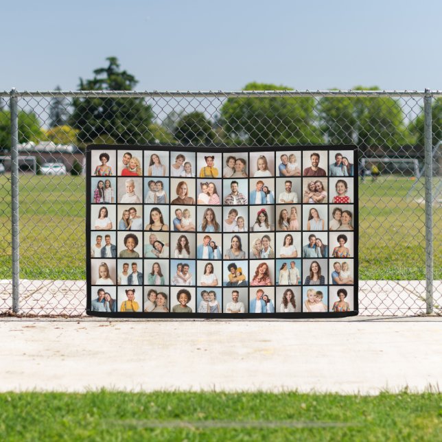 Create Your Own 60 Photo Collage Banner (Insitu)