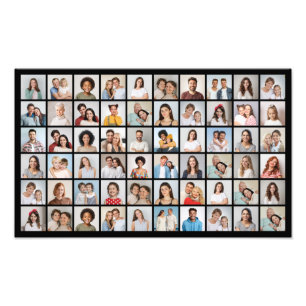 Create Your Own 60 Photo Collage Photo Enlargement
