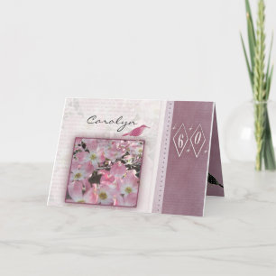Create your own 60th birthday card