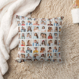 Create Your Own 64 Photo Collage Cushion