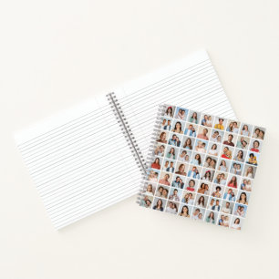 Create Your Own 64 Photo Collage Notebook