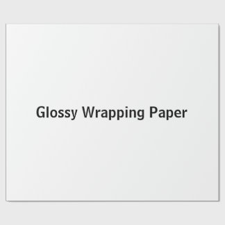 Create Your Own 64lb Glossy Wrapping Paper