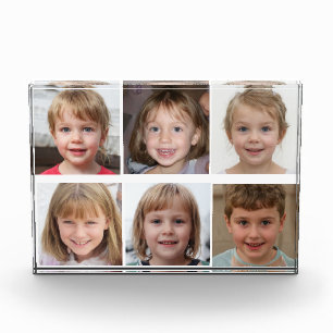 Create Your Own 6 Family Photo Collage Block