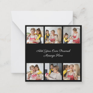 Create Your Own 6 Photo Collage Add Your Greeting Card